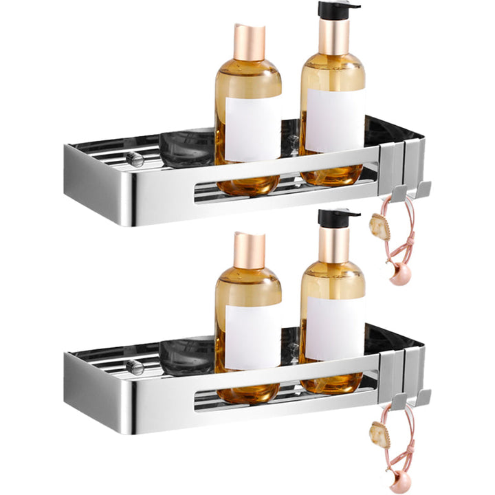 Lisslune | 3-piece modern bathroom accessory set made of stainless steel, bathroom shelf