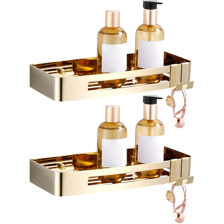 Lisslune | 3-piece modern bathroom accessory set made of stainless steel, bathroom shelf