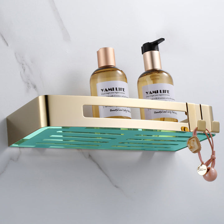 Lisslune | 3-piece modern bathroom accessory set made of stainless steel, bathroom shelf