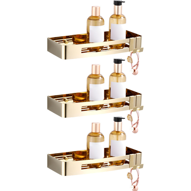 Lisslune | 3-piece modern bathroom accessory set made of stainless steel, bathroom shelf