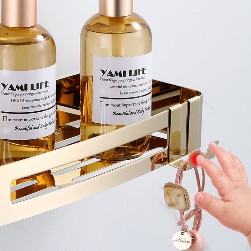 Lisslune | 3-piece modern bathroom accessory set made of stainless steel, bathroom shelf