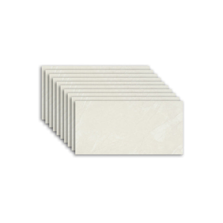Lisslune | Marbleizing Waterproof Tile PVC Single Peel & Stick Tile for Backsplash