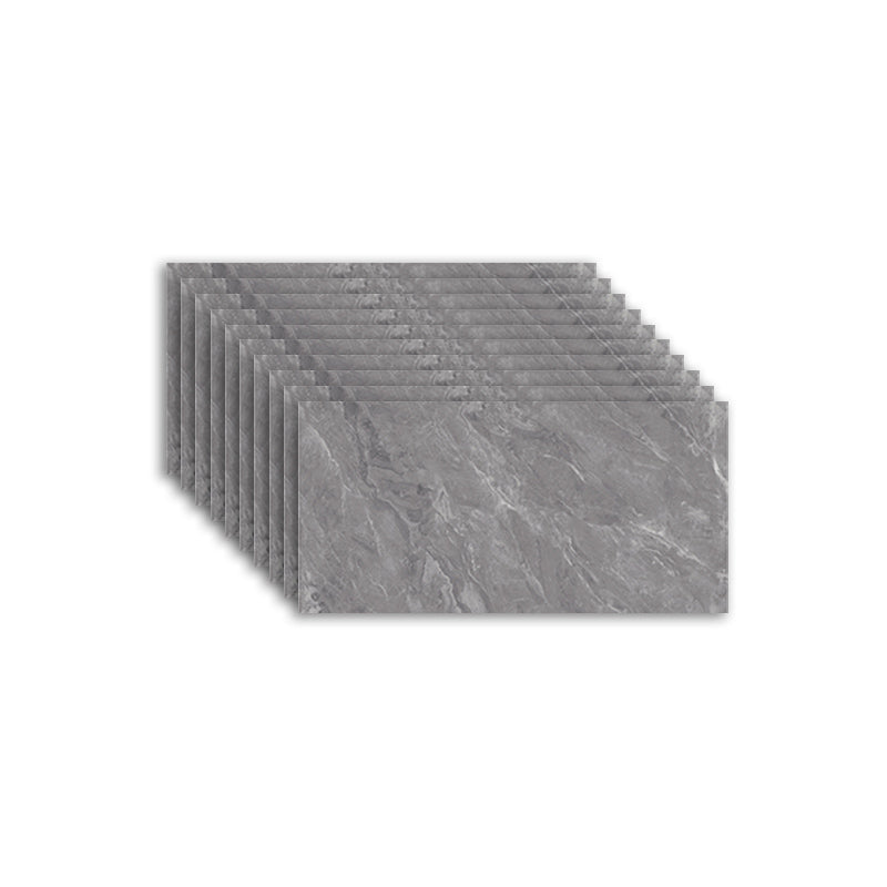 Lisslune | Marbleizing Waterproof Tile PVC Single Peel & Stick Tile for Backsplash