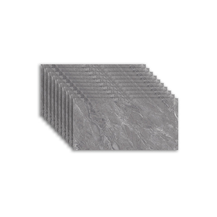 Lisslune | Marbleizing Waterproof Tile PVC Single Peel & Stick Tile for Backsplash