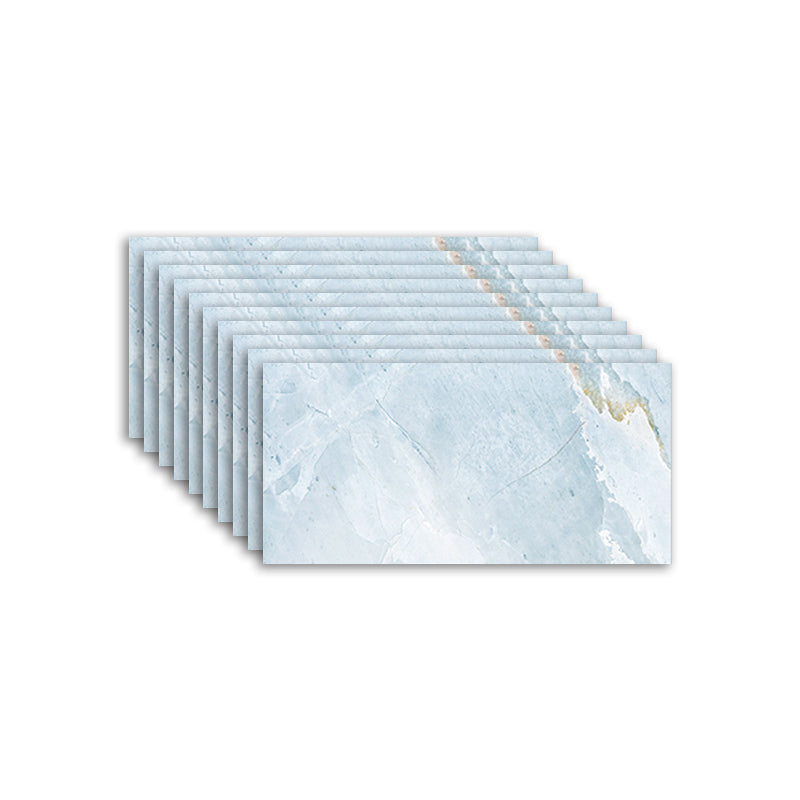 Lisslune | Rectangular Waterproof Tile PVC Single Peel & Stick Tile for Backsplash