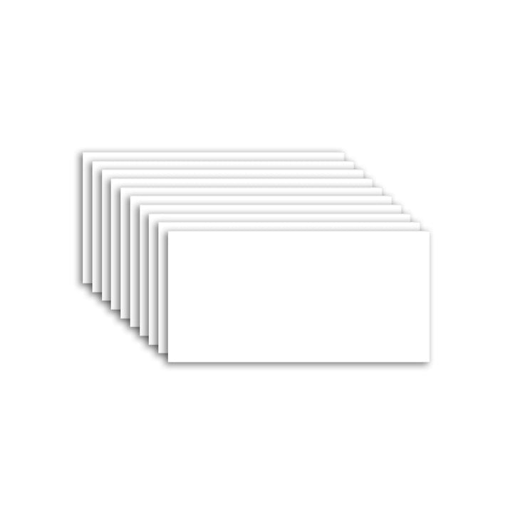 Lisslune | Rectangular Waterproof Tile PVC Single Peel & Stick Tile for Backsplash