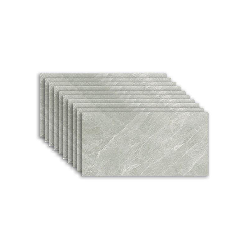 Lisslune | Rectangular Waterproof Tile PVC Single Peel & Stick Tile for Backsplash