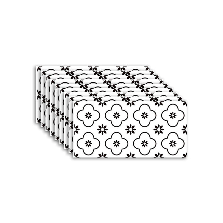 Lisslune | Rectangular Waterproof Tile PVC Single Peel & Stick Tile for Backsplash