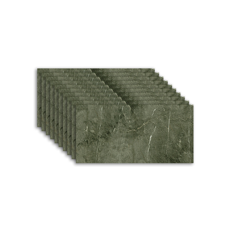 Lisslune | Rectangular Waterproof Tile PVC Single Peel & Stick Tile for Backsplash