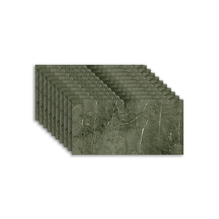 Lisslune | Rectangular Waterproof Tile PVC Single Peel & Stick Tile for Backsplash