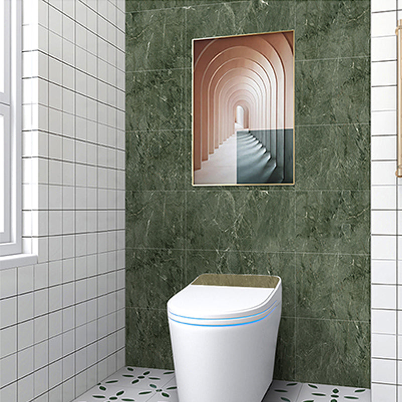 Lisslune | Rectangular Waterproof Tile PVC Single Peel & Stick Tile for Backsplash