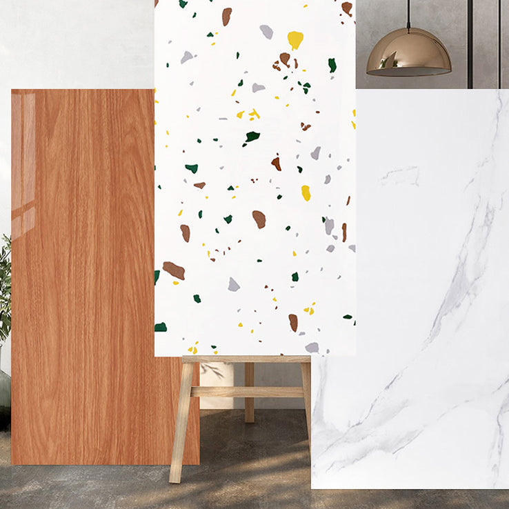 Lisslune | Modern Tin Back Panel Smooth Glossy Surface Wall Ceiling Plate