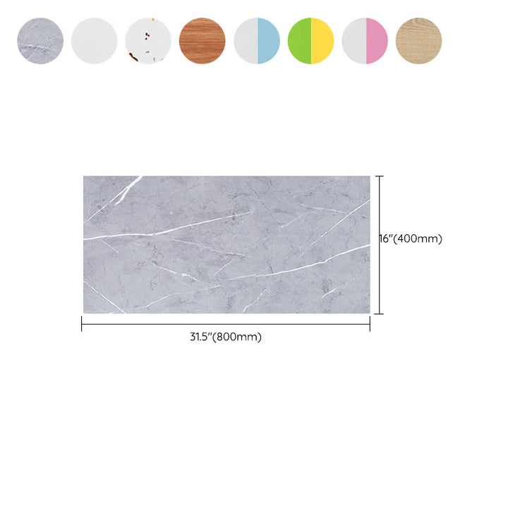 Lisslune | Modern Tin Back Panel Smooth Glossy Surface Wall Ceiling Plate