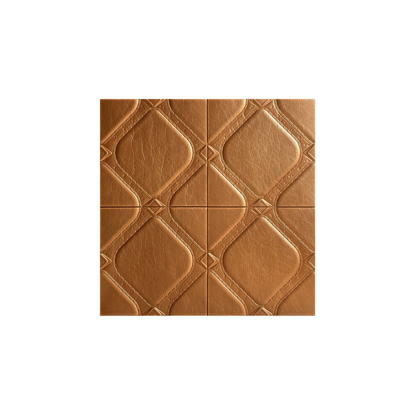 Lisslune | Modern Tin Backsplash Panel Smooth Styrofoam Wall Ceiling