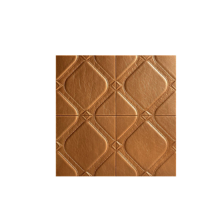 Lisslune | Modern Tin Backsplash Panel Smooth Styrofoam Wall Ceiling