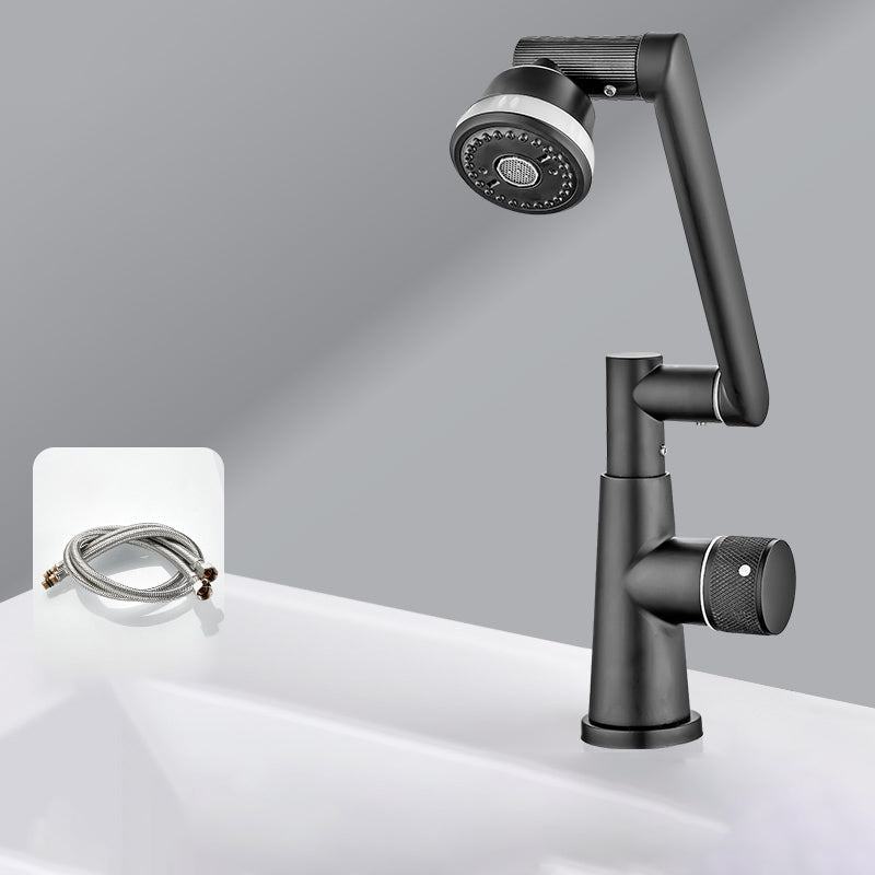 Lisslune | Knob Handle Widespread Bathroom Faucet Industrial Sink Faucet