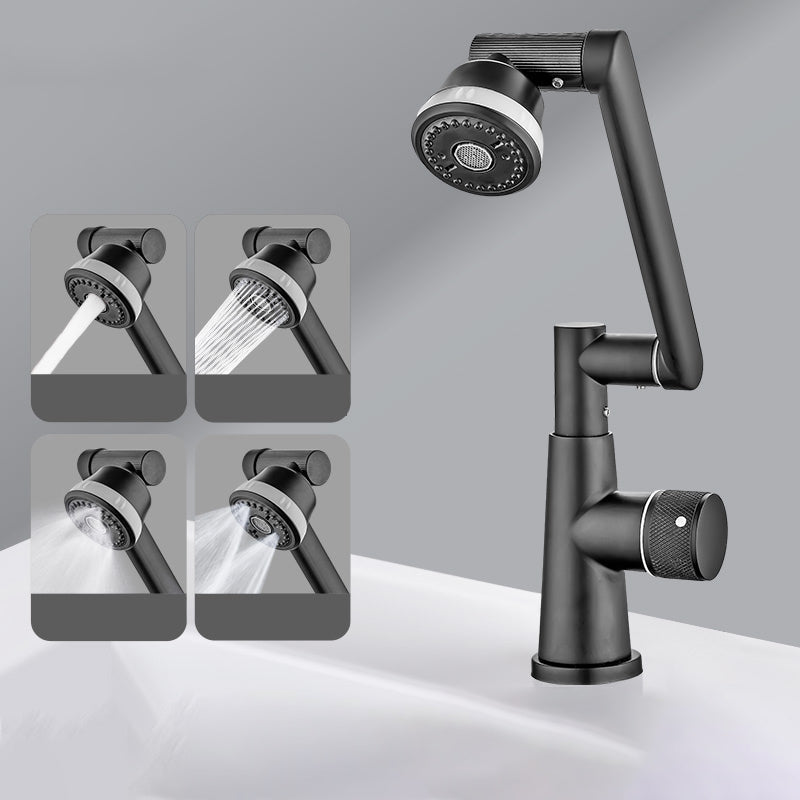 Lisslune | Knob Handle Widespread Bathroom Faucet Industrial Sink Faucet