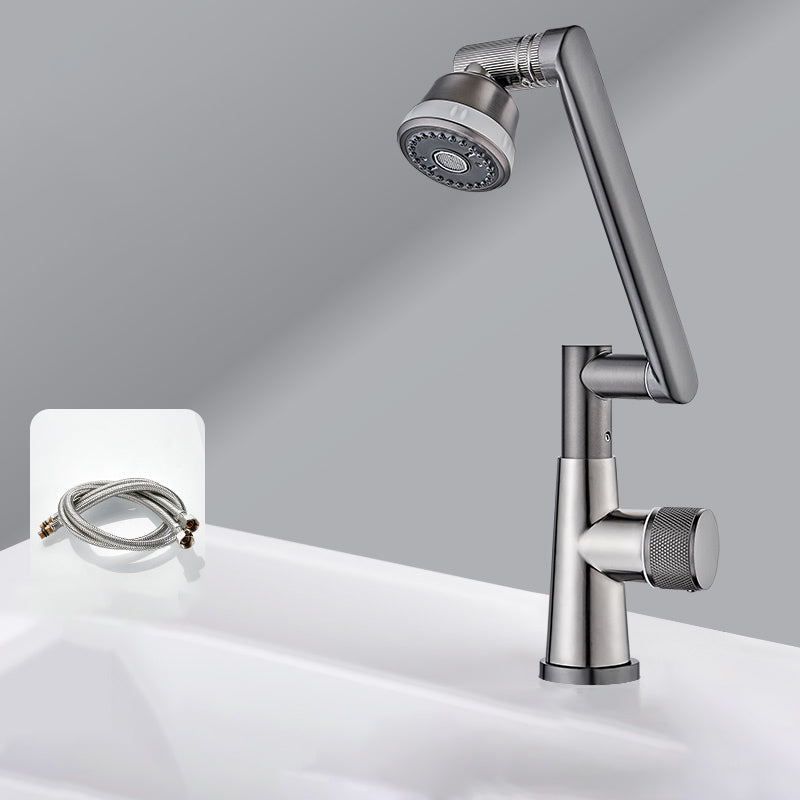 Lisslune | Knob Handle Widespread Bathroom Faucet Industrial Sink Faucet