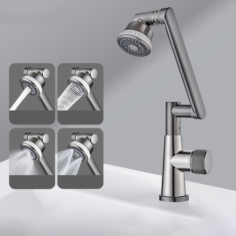 Lisslune | Knob Handle Widespread Bathroom Faucet Industrial Sink Faucet