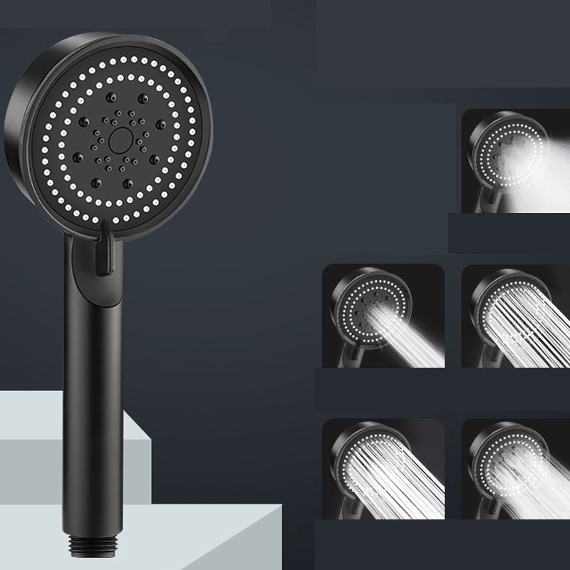 Lisslune | Round Hand Shower Adjustable Spray Pattern Wall Mounted Shower Head
