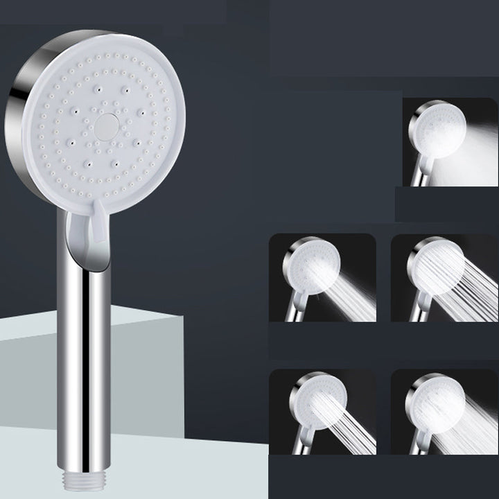 Lisslune | Round Hand Shower Adjustable Spray Pattern Wall Mounted Shower Head