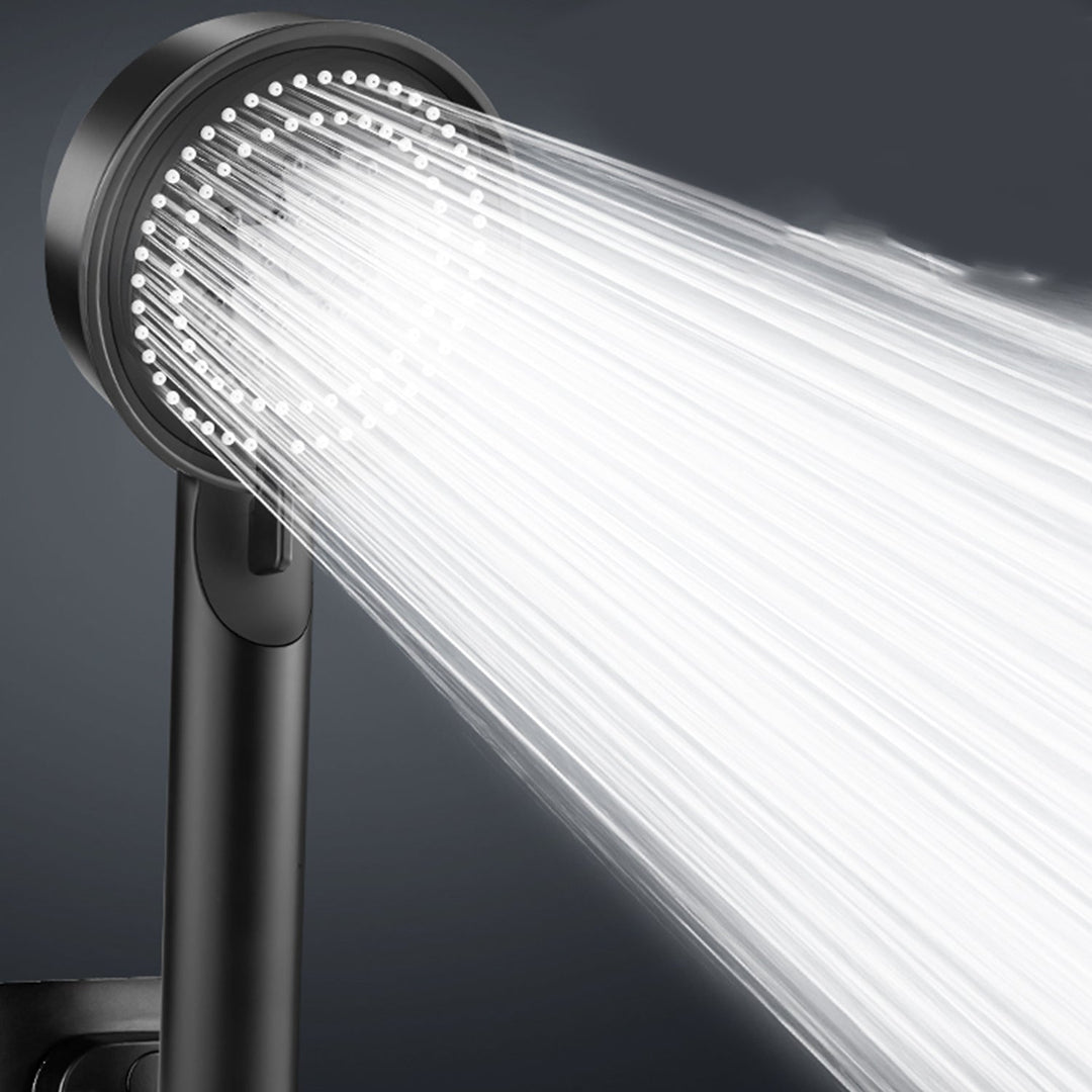 Lisslune | Round Hand Shower Adjustable Spray Pattern Wall Mounted Shower Head