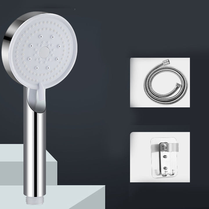 Lisslune | Round Hand Shower Adjustable Spray Pattern Wall Mounted Shower Head