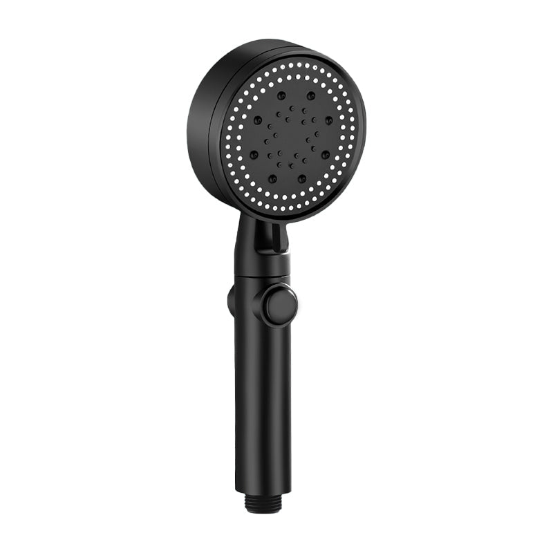 Lisslune | Contemporary Round Hand Shower Adjustable Spray Pattern Wall Mounted Shower Head