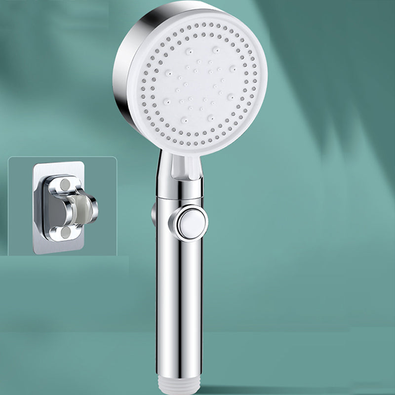 Lisslune | Contemporary Round Hand Shower Adjustable Spray Pattern Wall Mounted Shower Head