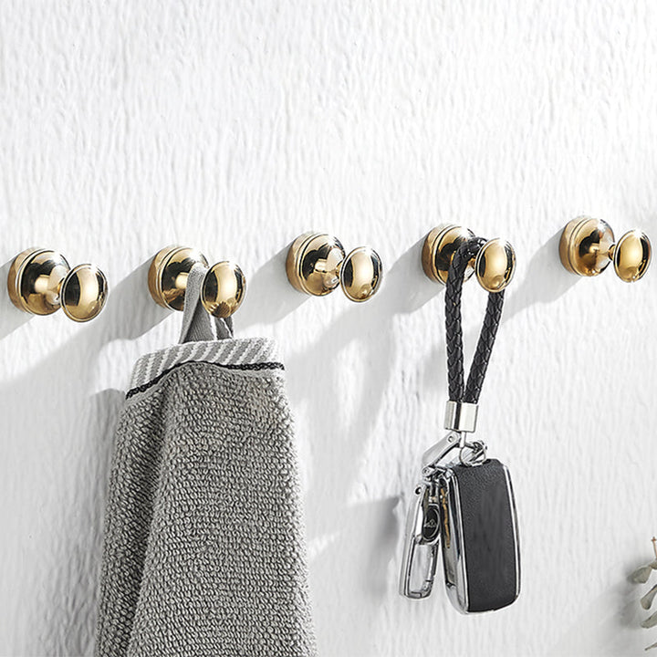 Lisslune | 10-piece Bathroom Accessories Hardware Set Modern Bathroom Accessories Set, Bathrobe Hooks