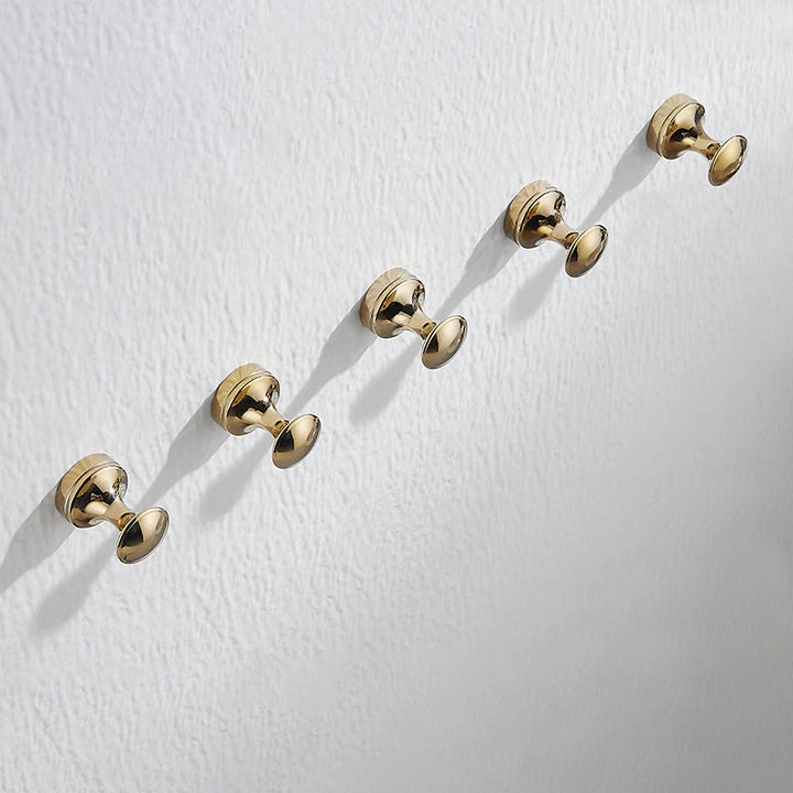 Lisslune | 10-piece Bathroom Accessories Hardware Set Modern Bathroom Accessories Set, Bathrobe Hooks