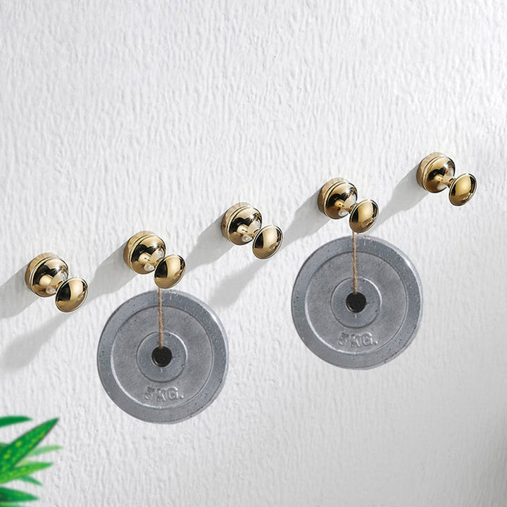 Lisslune | 10-piece Bathroom Accessories Hardware Set Modern Bathroom Accessories Set, Bathrobe Hooks