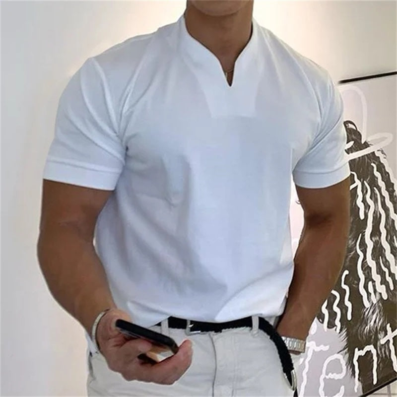 Lisslune | Men's Business Short Sleeve Fitness T-Shirt