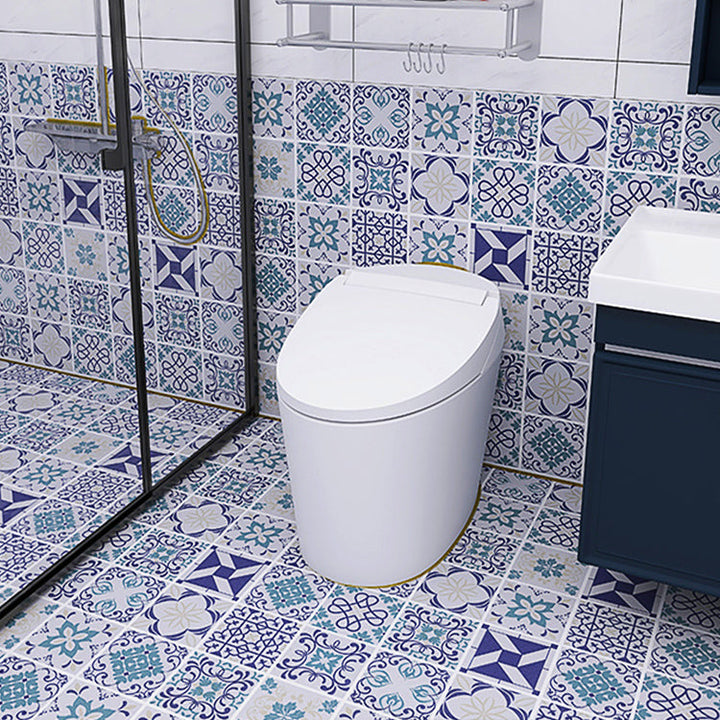Lisslune | Spanish Pattern Single Tile Waterproof Peel & Stick Tile for Splashback Wall