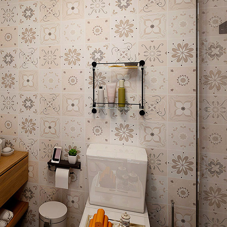 Lisslune | Spanish Pattern Single Tile Waterproof Peel & Stick Tile for Splashback Wall