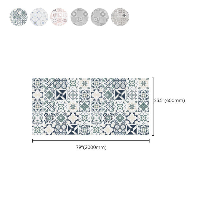 Lisslune | Spanish Pattern Single Tile Waterproof Peel & Stick Tile for Splashback Wall