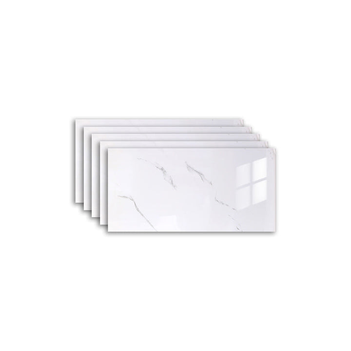 Lisslune | Scratch-resistant tile PVC Singular Peel & Stick tile for kitchen backsplash
