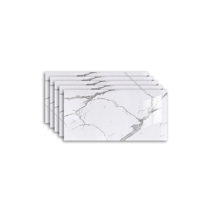 Lisslune | Scratch-resistant tile PVC Singular Peel & Stick tile for kitchen backsplash
