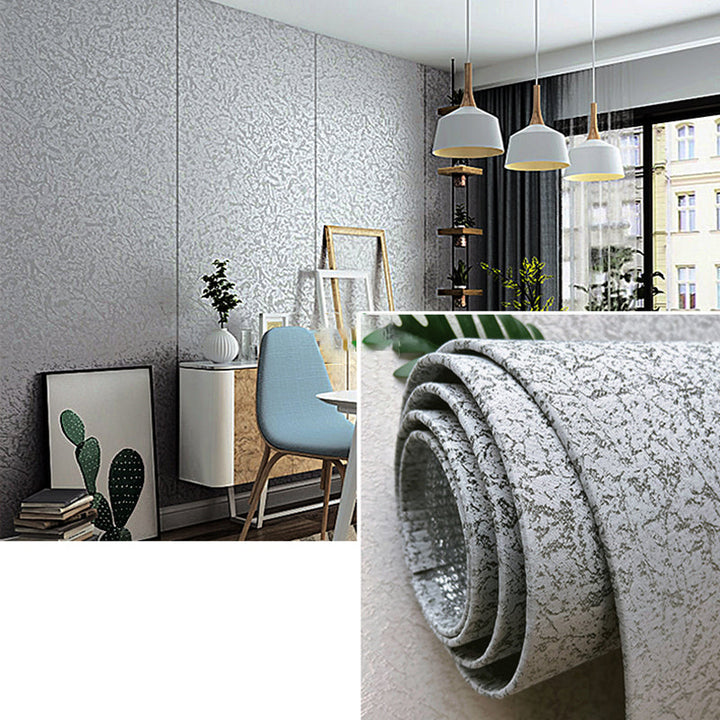 Lisslune | Modern Tin Backsplash Cladding Textured Wall Ceiling Linen Material
