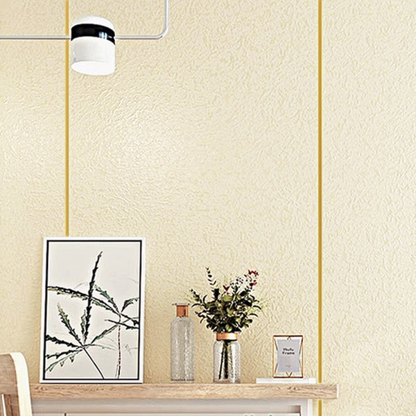 Lisslune | Modern Tin Backsplash Cladding Textured Wall Ceiling Linen Material