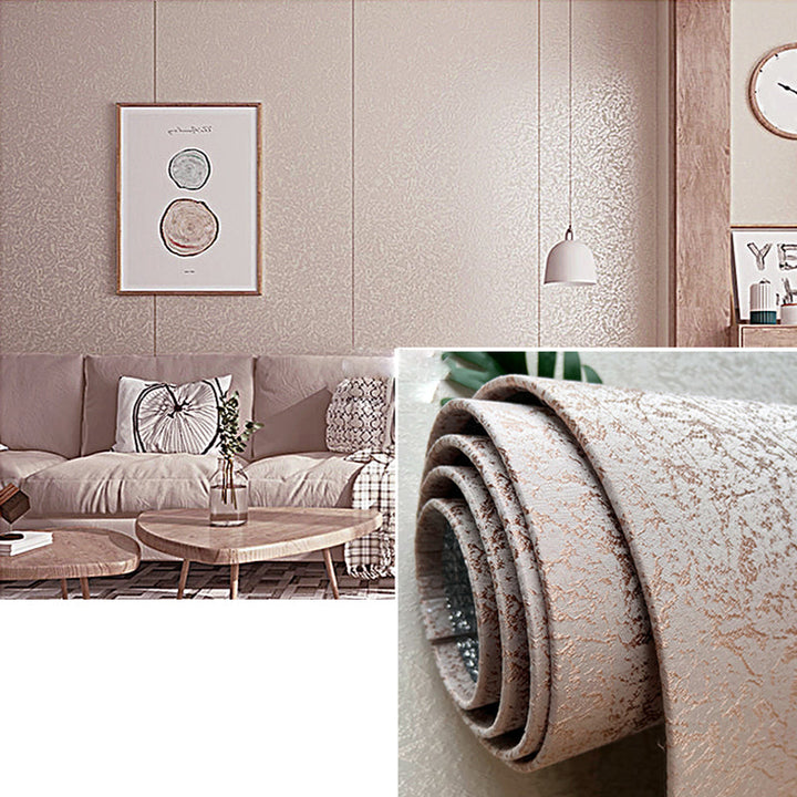 Lisslune | Modern Tin Backsplash Cladding Textured Wall Ceiling Linen Material