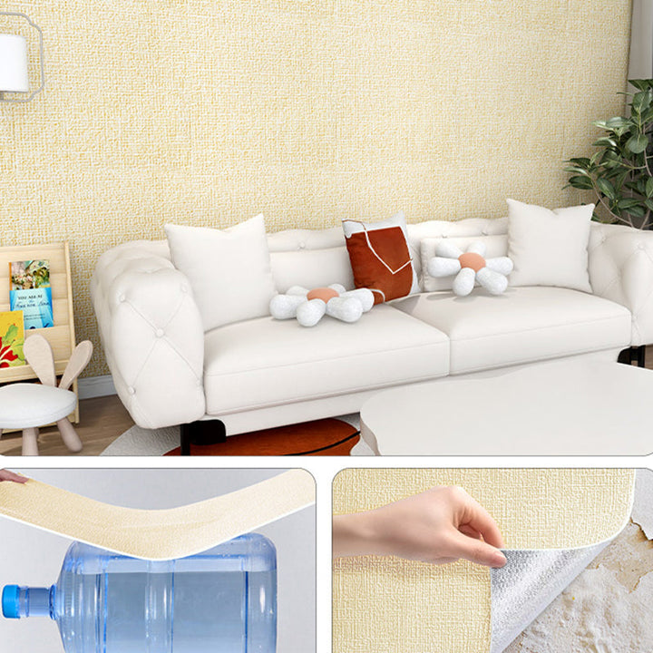 Lisslune | Water-resistant Wall Panels Textured Bathroom Living Room Wall Panels