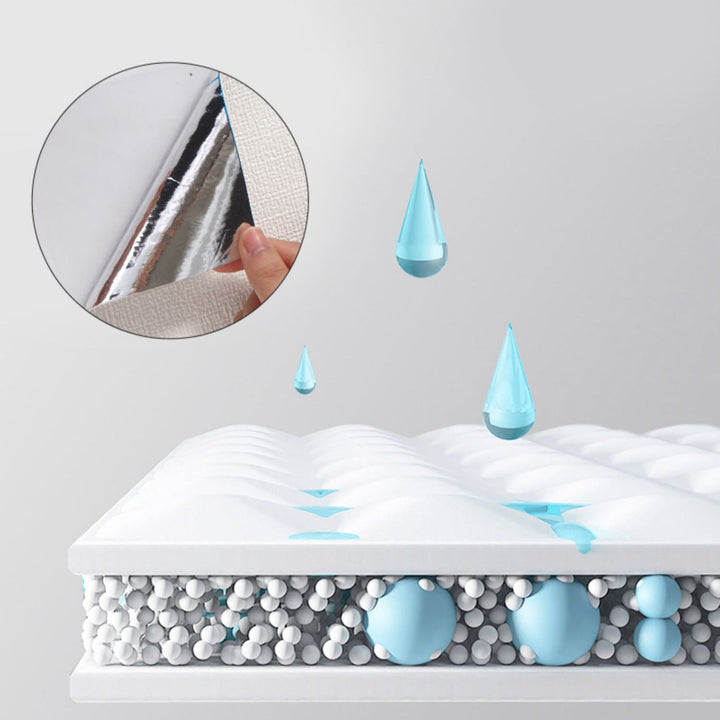 Lisslune | Modern Pearl Wall Jewelry Flat Wall Access Panel Peel and Stick Thick Foam Strip