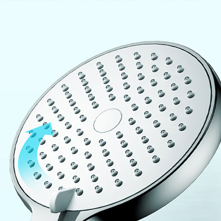 Lisslune | Round Self-Cleaning Handheld Shower Adjustable Water Flow Wall Mounted Hand Shower