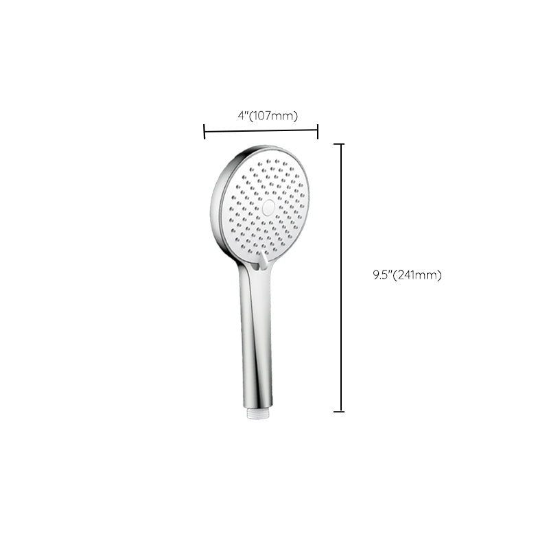 Lisslune | Round Self-Cleaning Handheld Shower Adjustable Water Flow Wall Mounted Hand Shower