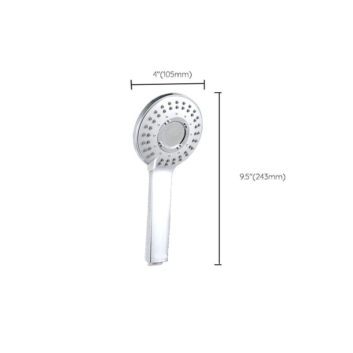 Lisslune | Round Self-Cleaning Handheld Shower Adjustable Water Flow Wall Mounted Hand Shower
