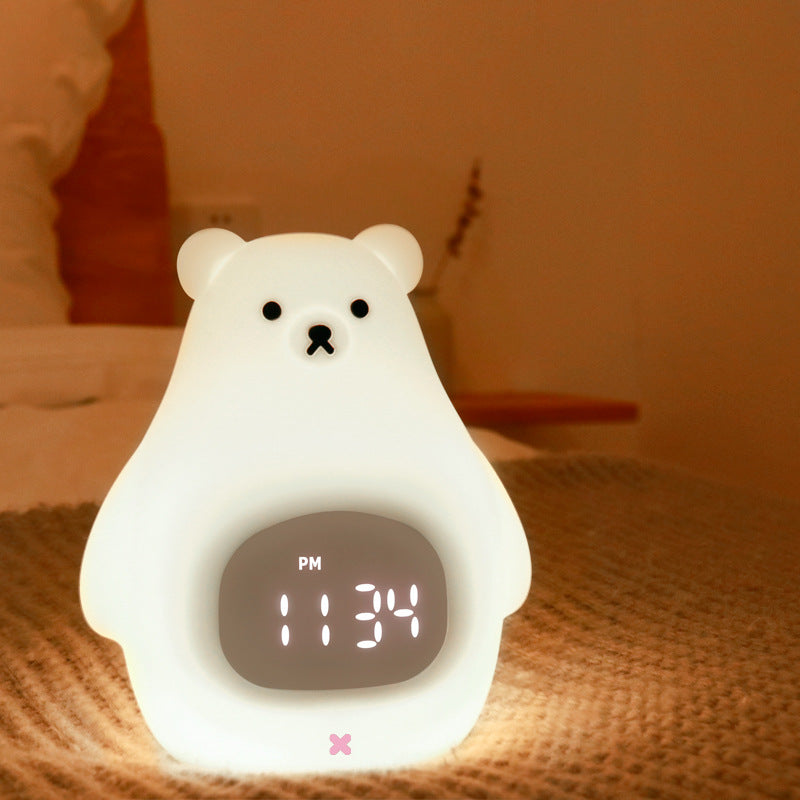 Lisslune | White Bear Light with Sleep Timer