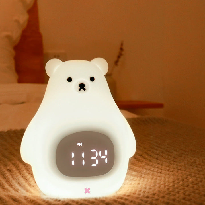 Lisslune | White Bear Light with Sleep Timer