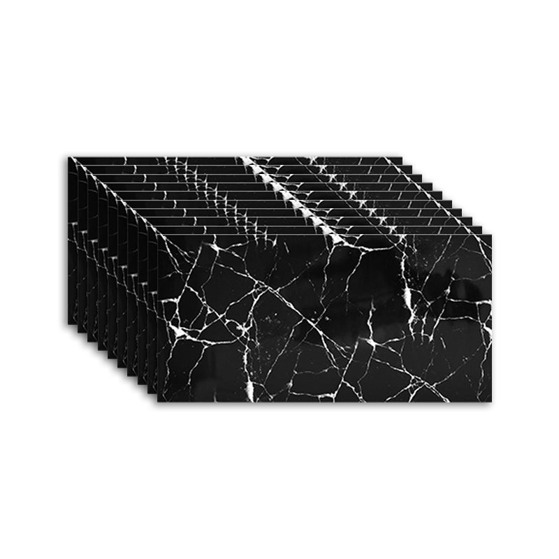 Lisslune | Rectangular fireproof tile PVC Single Peel & Stick tile for Backsplash Wall