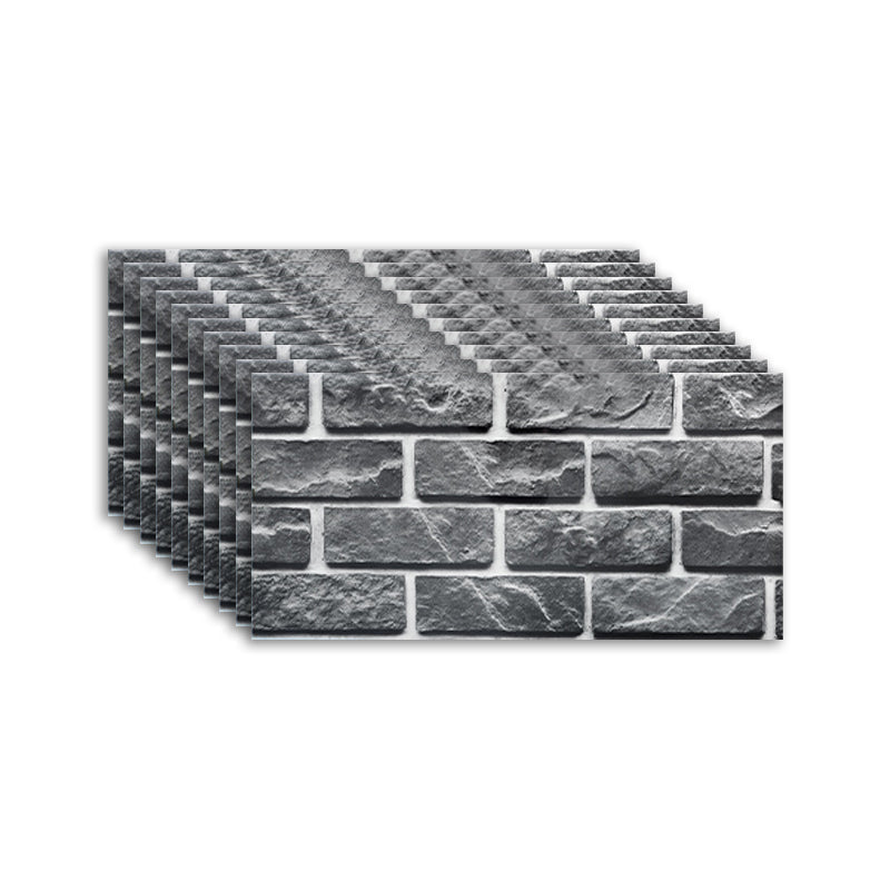 Lisslune | Rectangular fireproof tile PVC Single Peel & Stick tile for Backsplash Wall